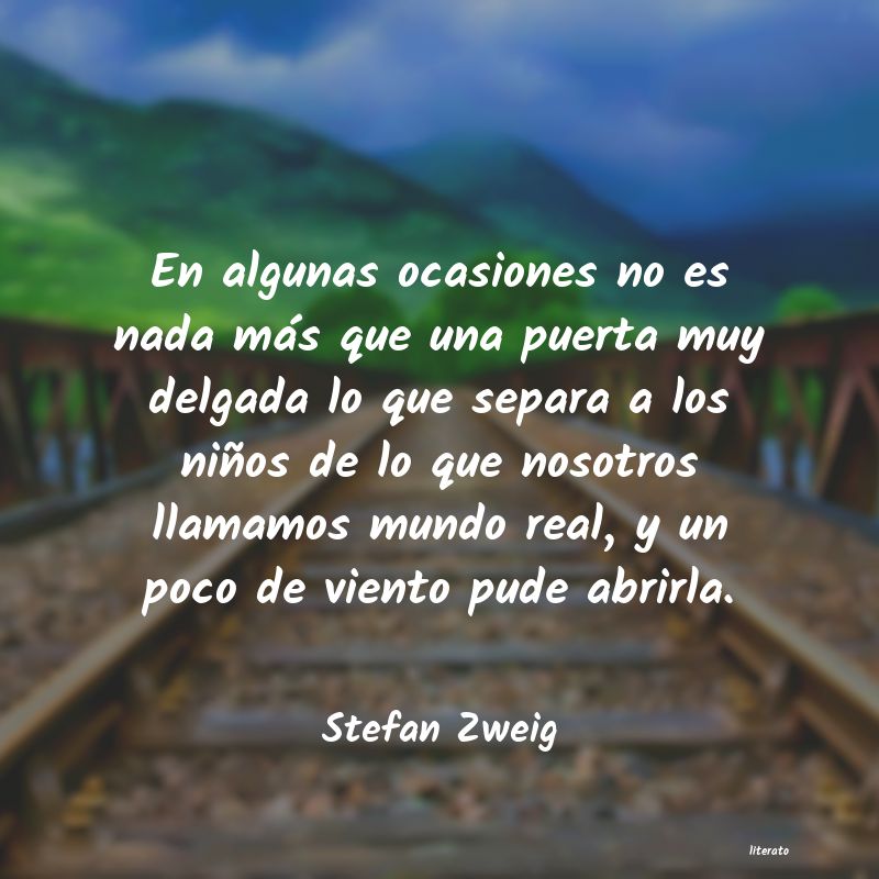 frases de Stefan Zweig