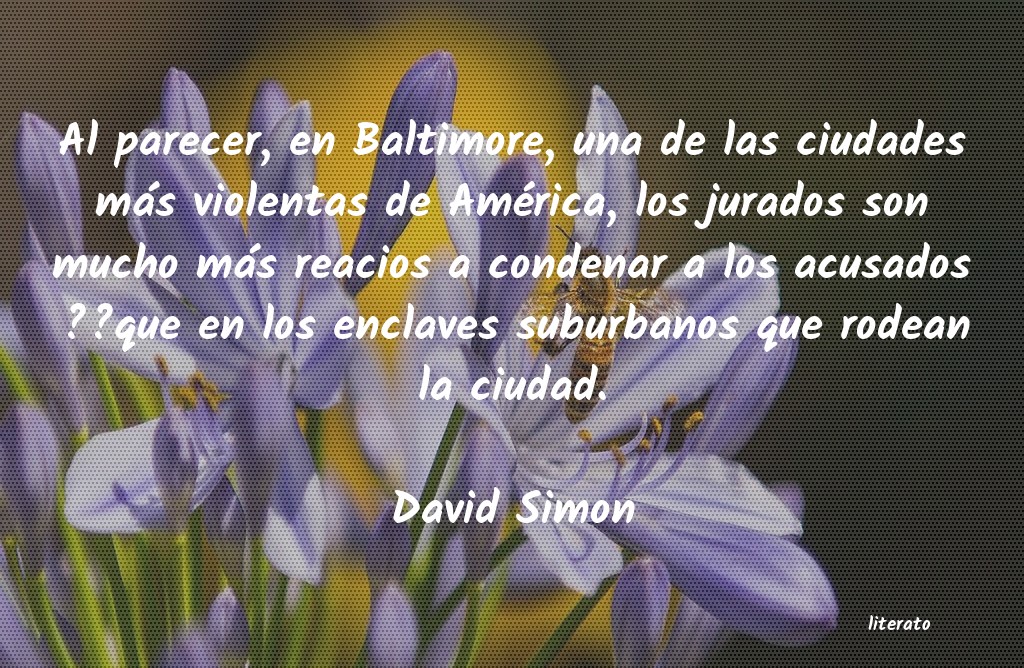 frases de David Simon