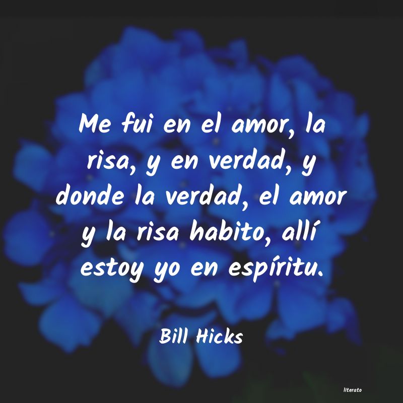 Frases de Bill Hicks