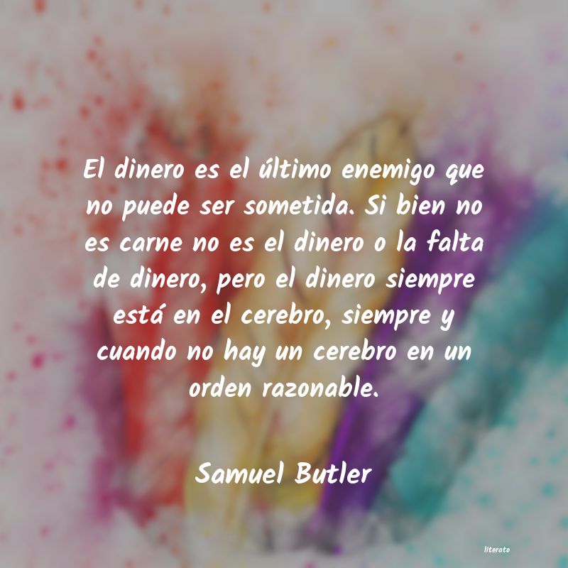 Frases de Samuel Butler