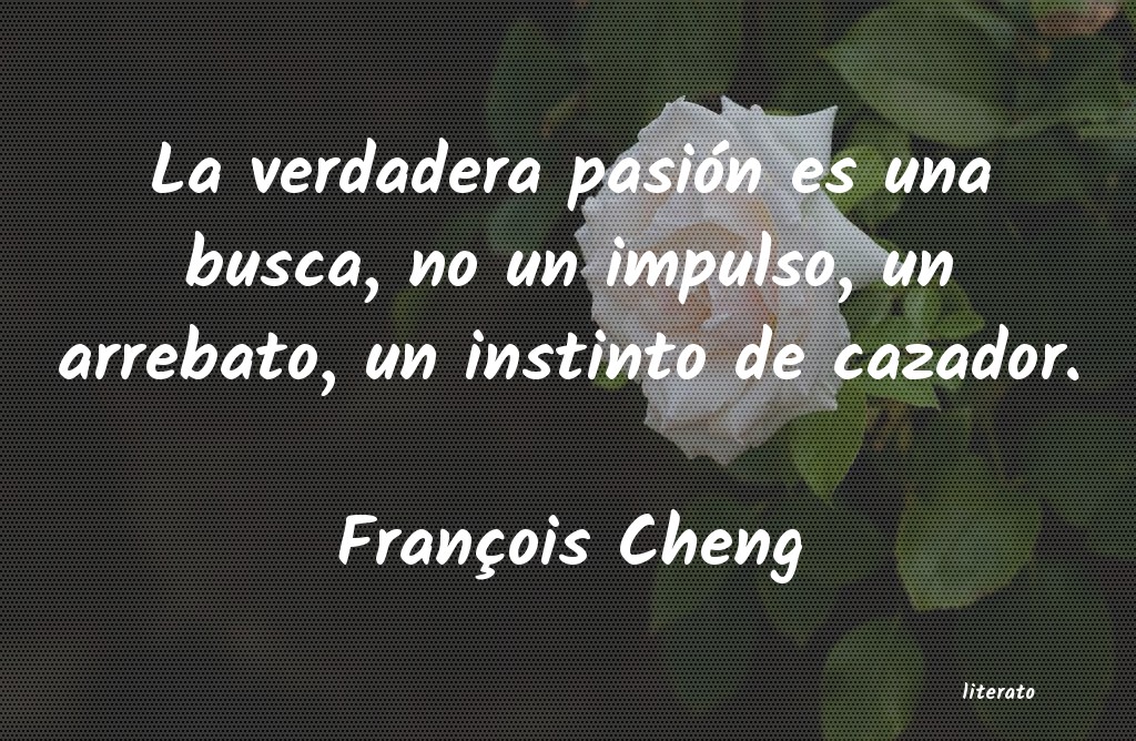 Frases de François Cheng