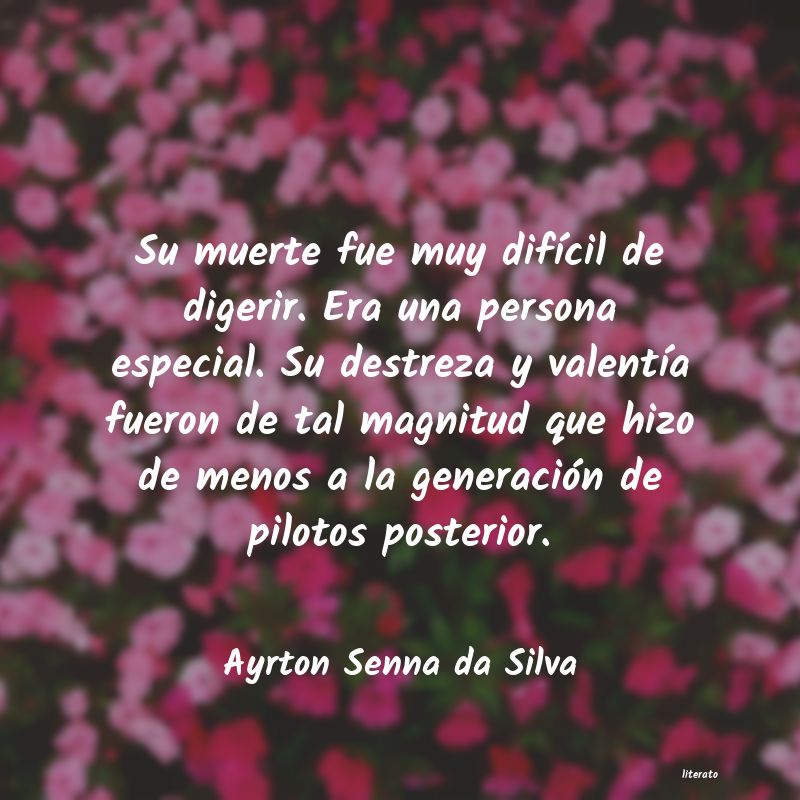 frases de Ayrton Senna da Silva