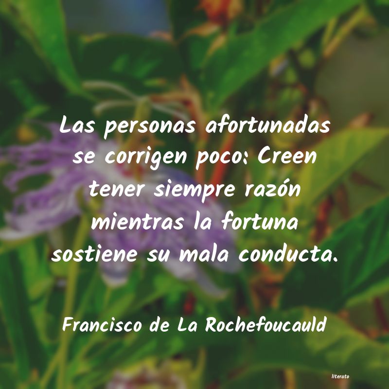 Frases de Francisco de La Rochefoucauld