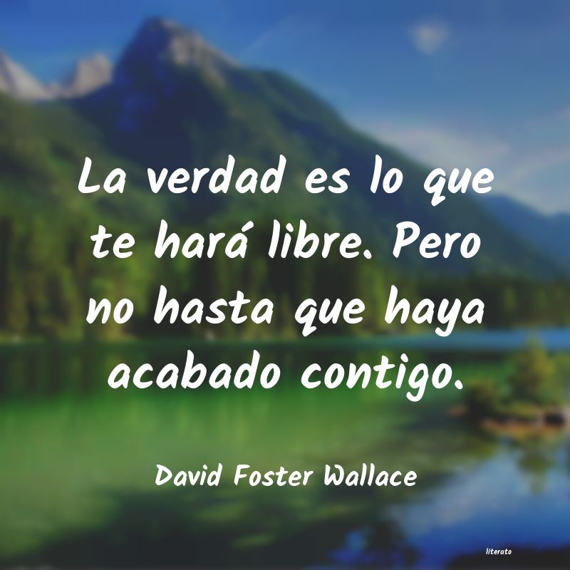 Frases de David Foster Wallace