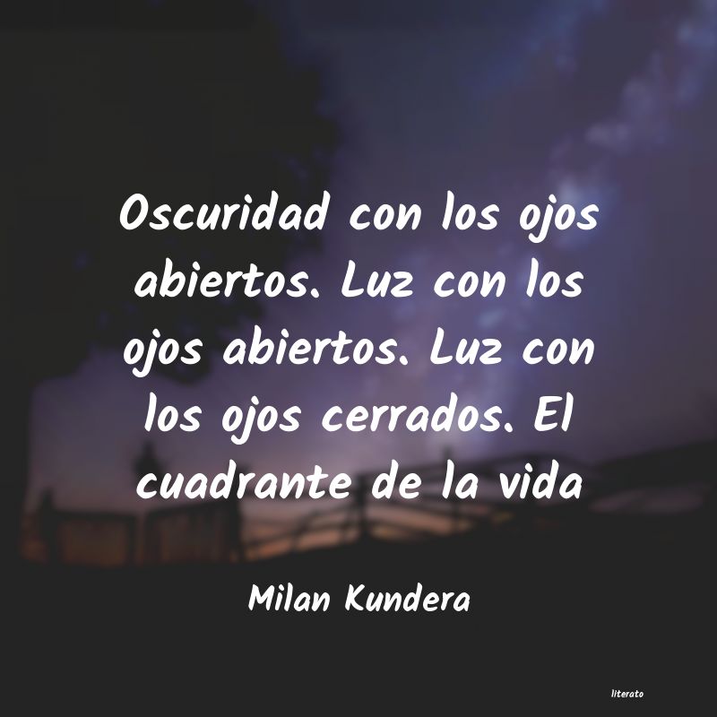 frases de Milan Kundera