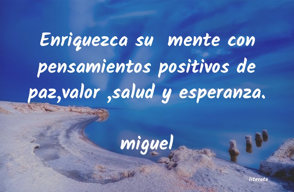 Frases de miguel