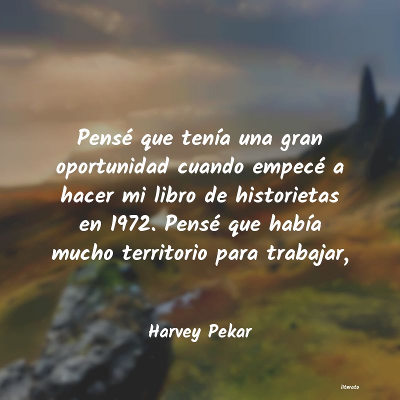 Frases de Harvey Pekar