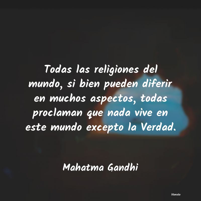 frases de Mahatma Gandhi