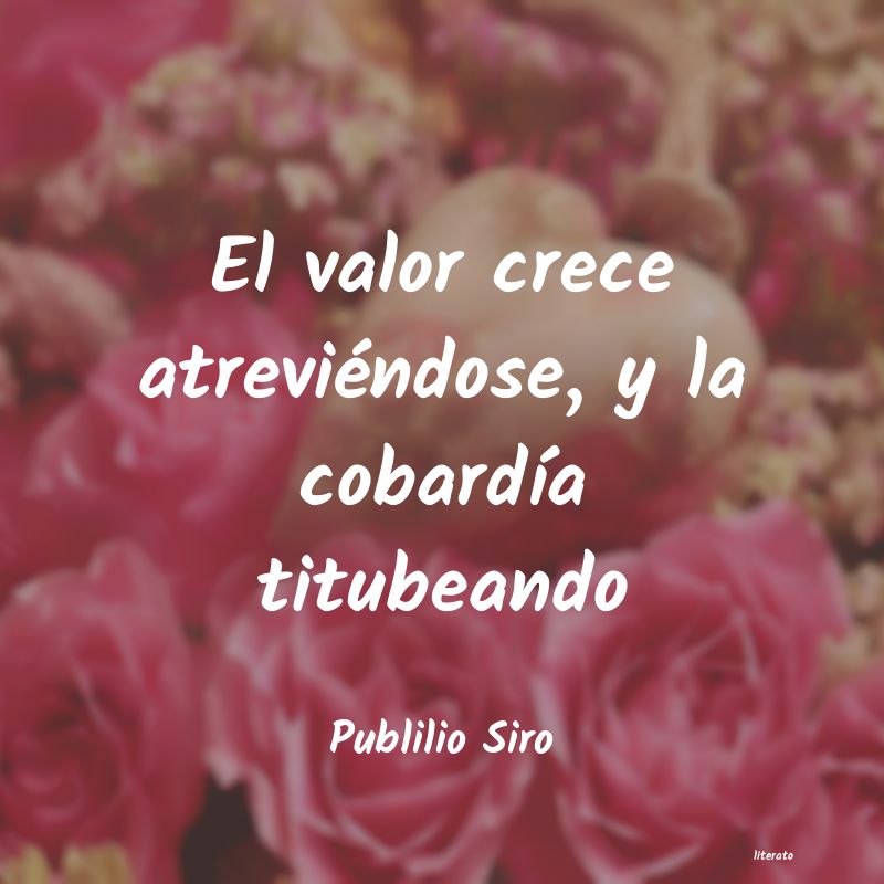 frases de Publilio Siro