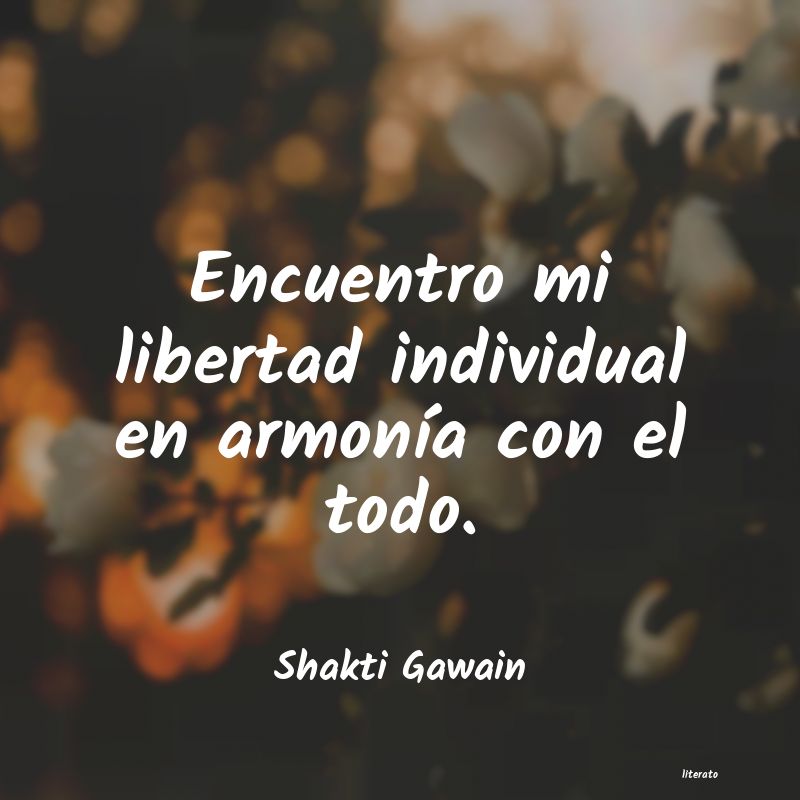 Frases de Shakti Gawain