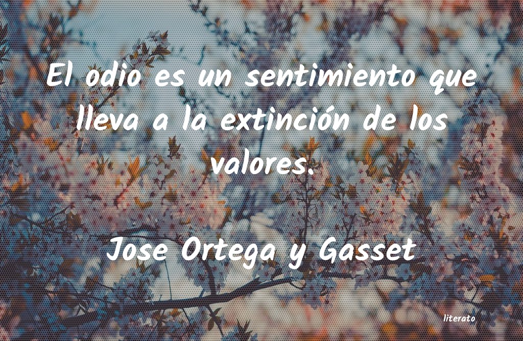 frases de Jose Ortega y Gasset