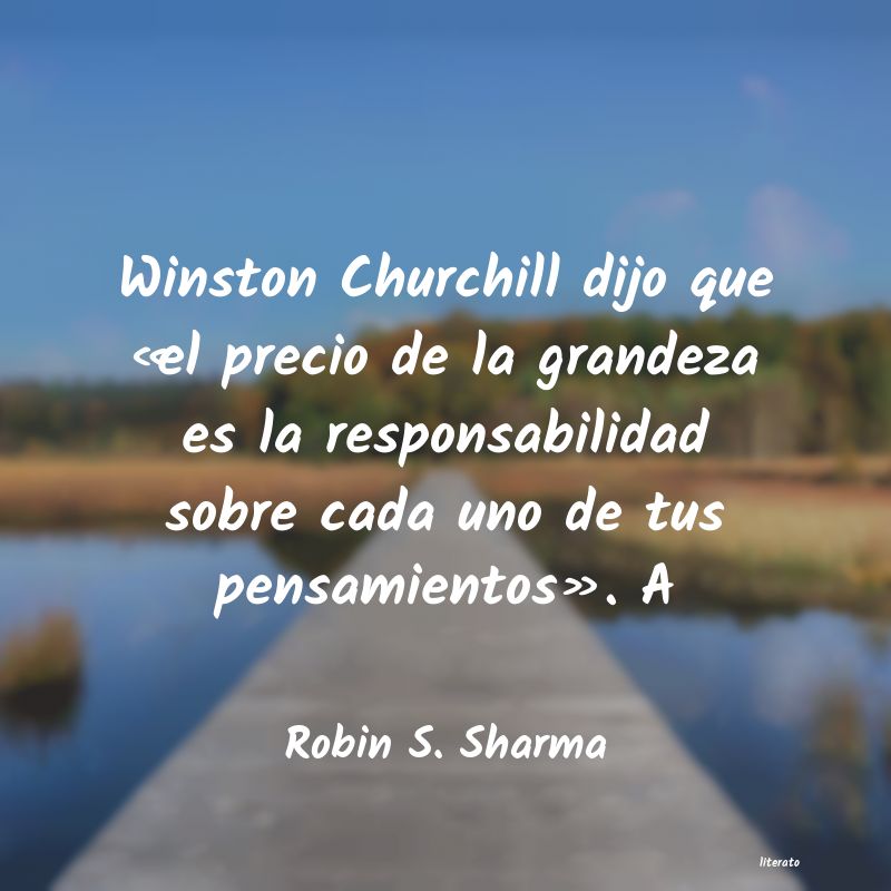 Frases de Robin S. Sharma