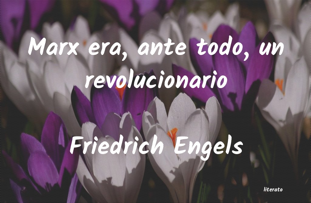 frases de Friedrich Engels