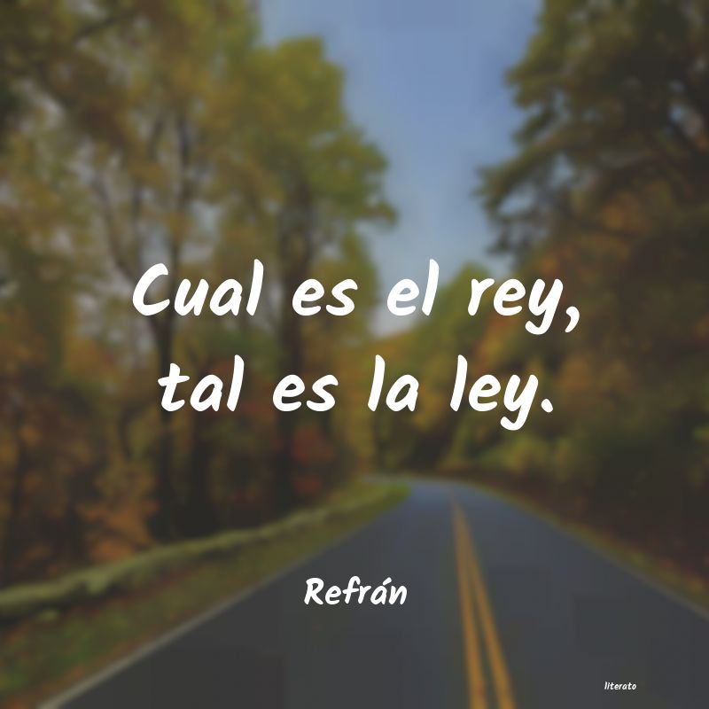 frases de Refrán