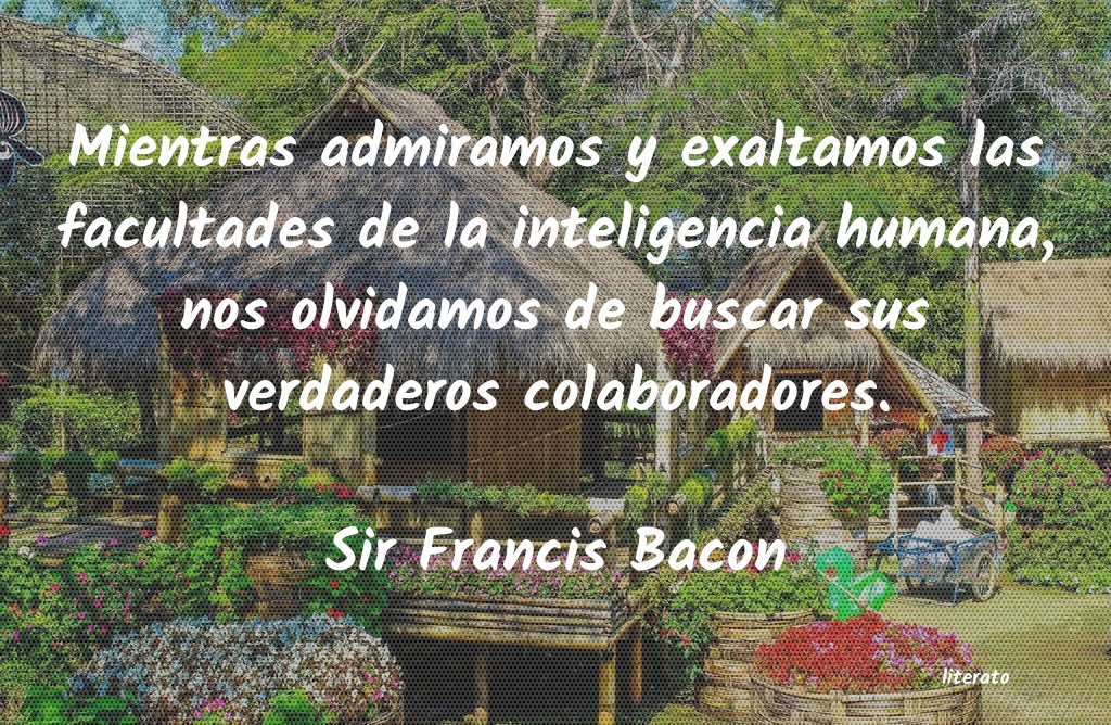 Frases de Sir Francis Bacon