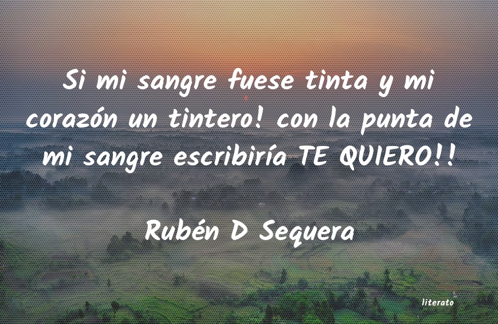 Frases de Rubén D Sequera