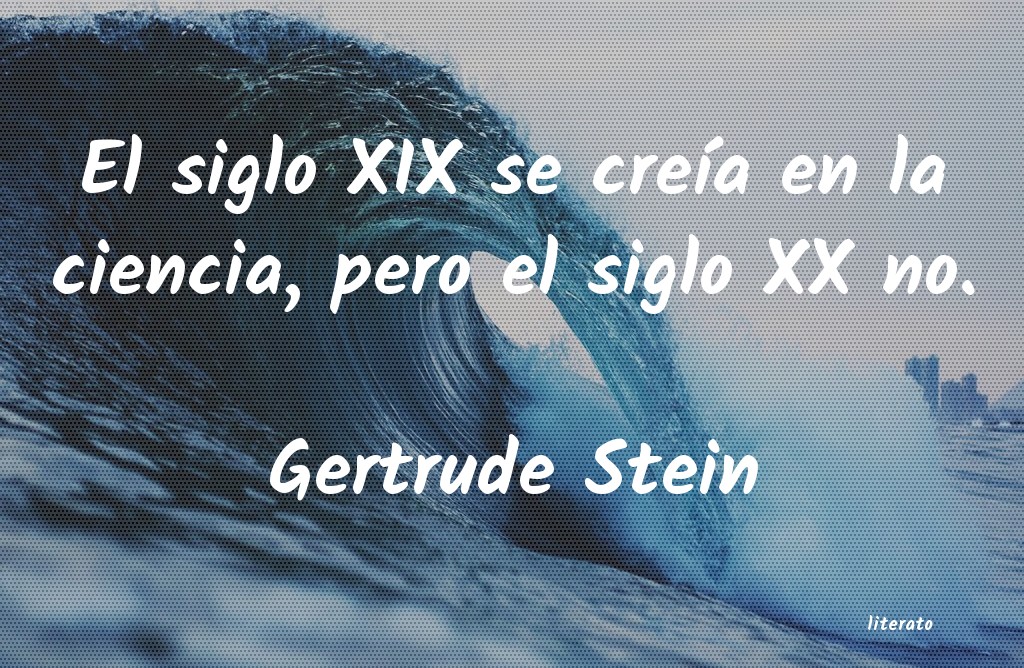 frases de Gertrude Stein