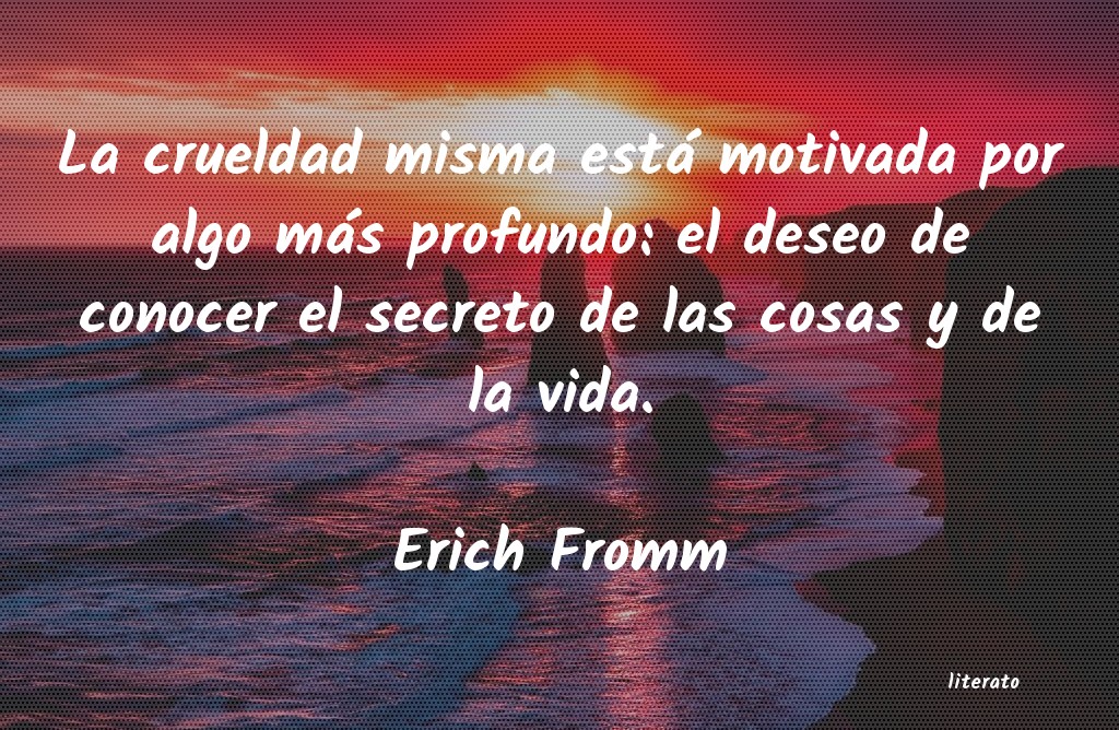 frases de Erich Fromm