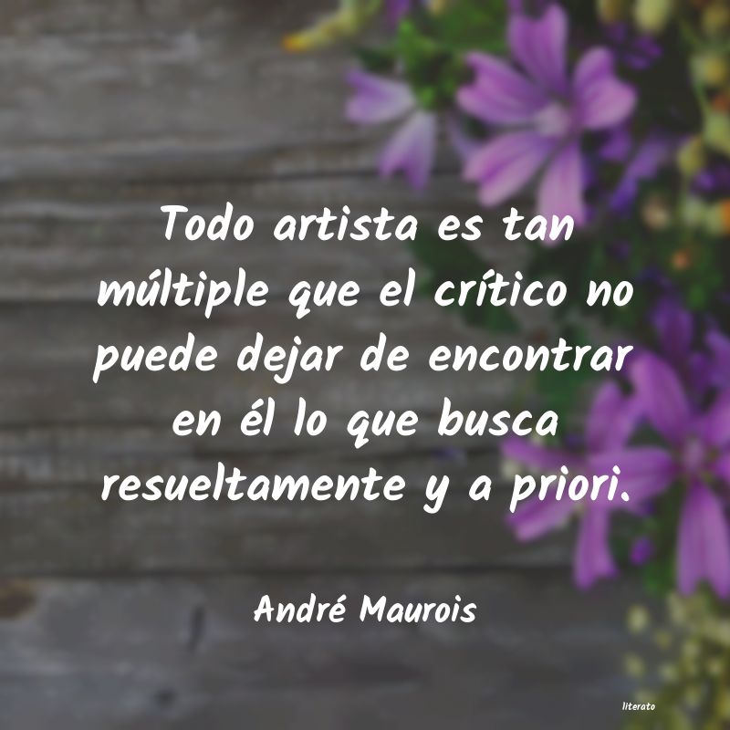 Frases de André Maurois