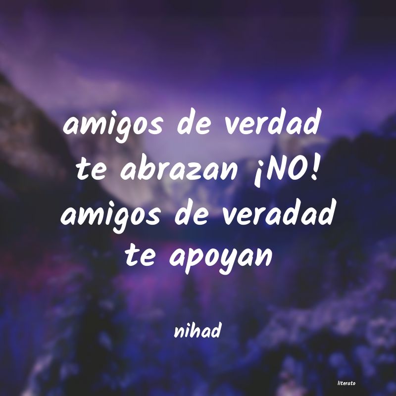 Frases de nihad