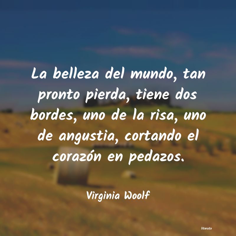 Frases de Virginia Woolf