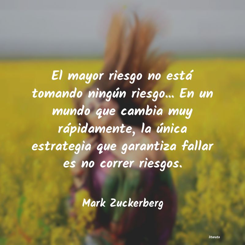 frases de Mark Zuckerberg