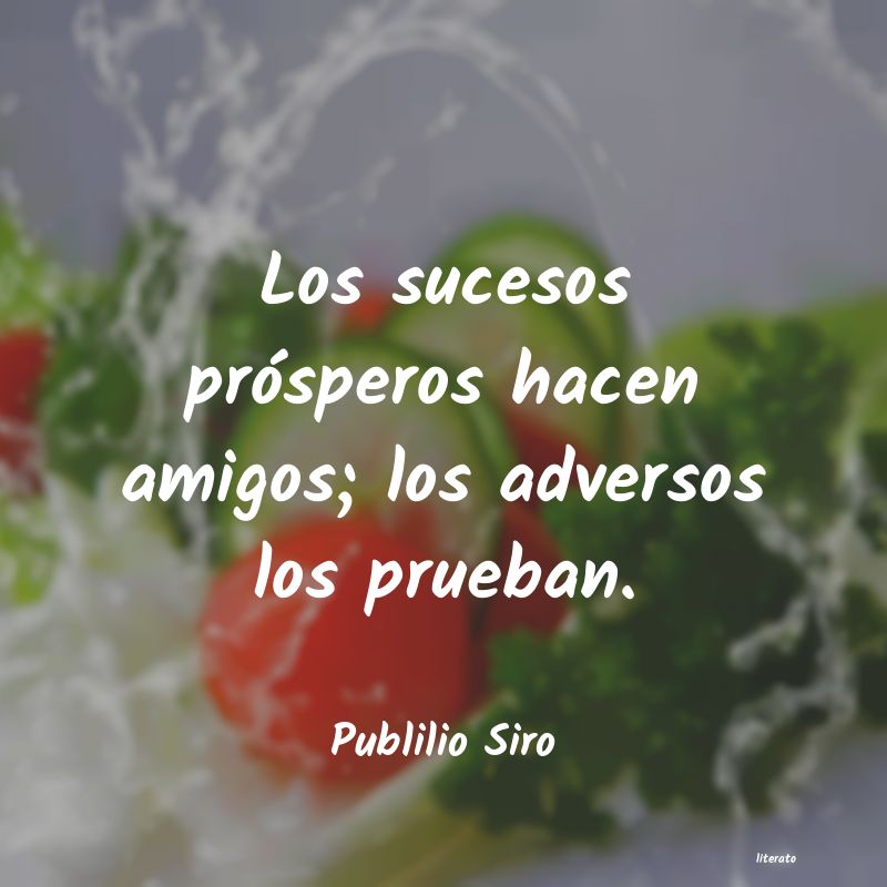frases de Publilio Siro
