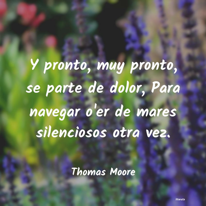 Frases de Thomas Moore