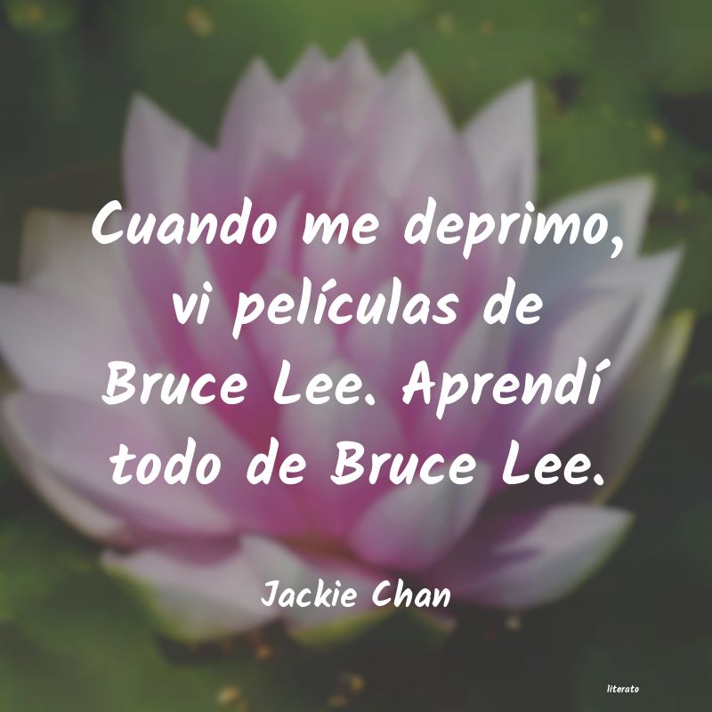 frases de Jackie Chan