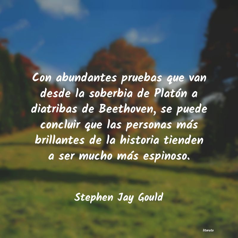frases de Stephen Jay Gould