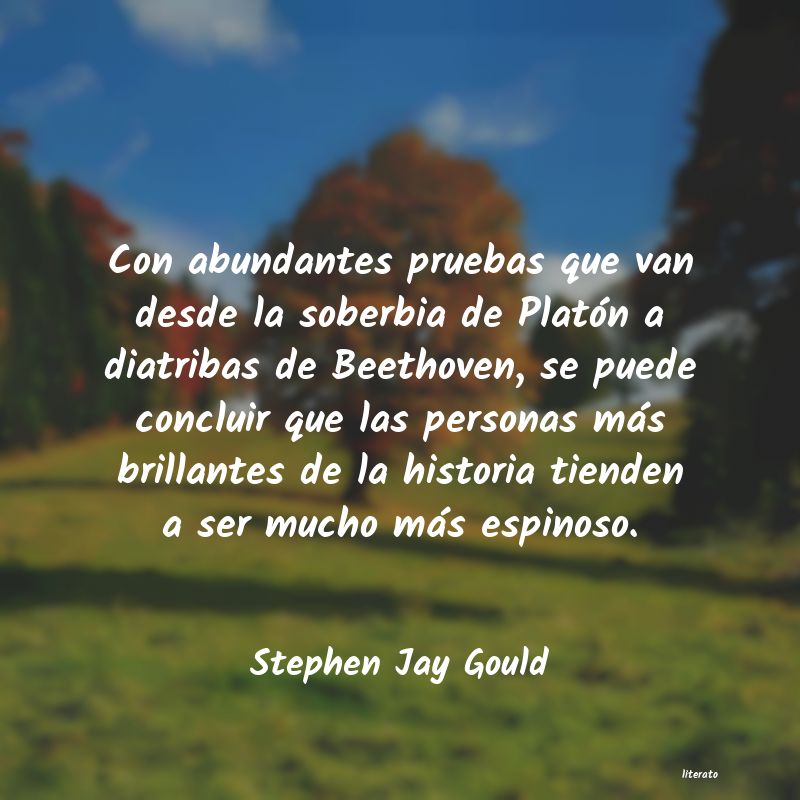 Frases de Stephen Jay Gould