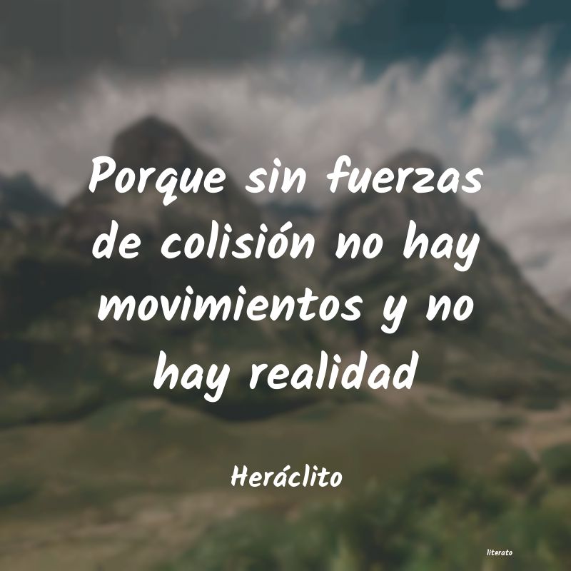 Frases de Heráclito