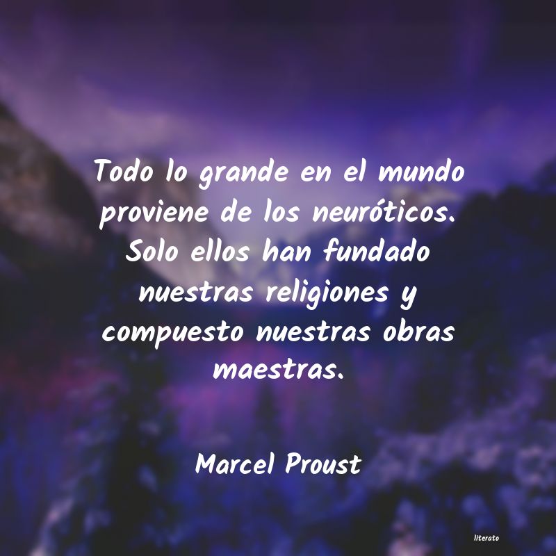 Frases de Marcel Proust