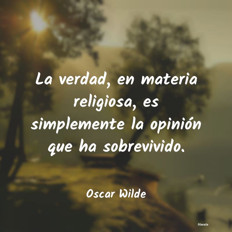 Frases de Oscar Wilde