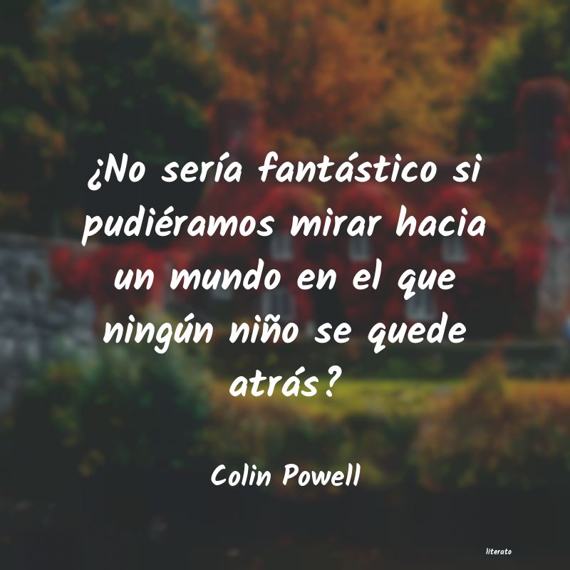 Frases de Colin Powell