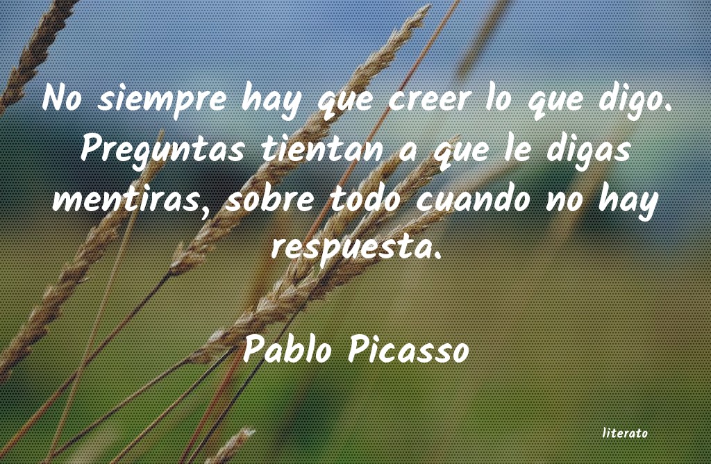 Frases de Pablo Picasso