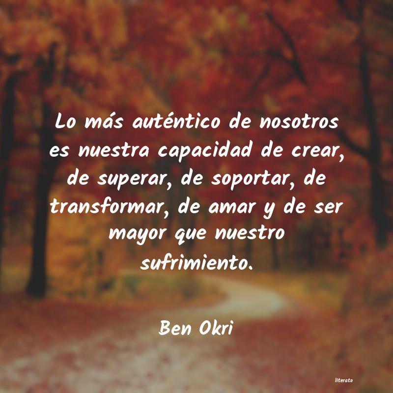 Frases de Ben Okri