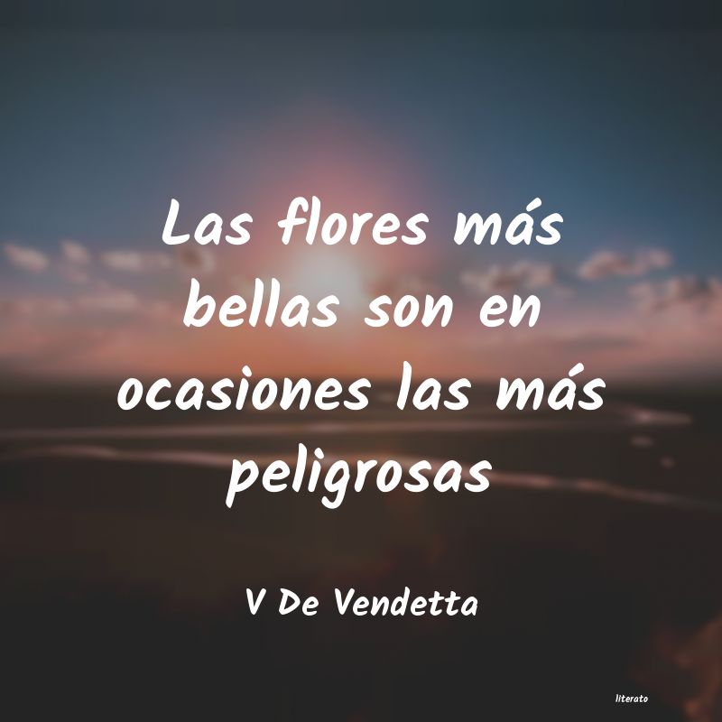 frases de V De Vendetta