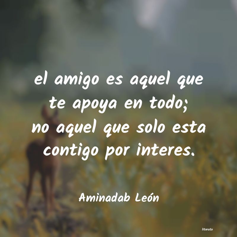 Frases de Aminadab León