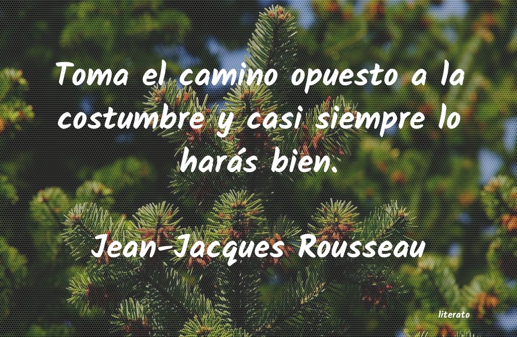frases de Jean-Jacques Rousseau