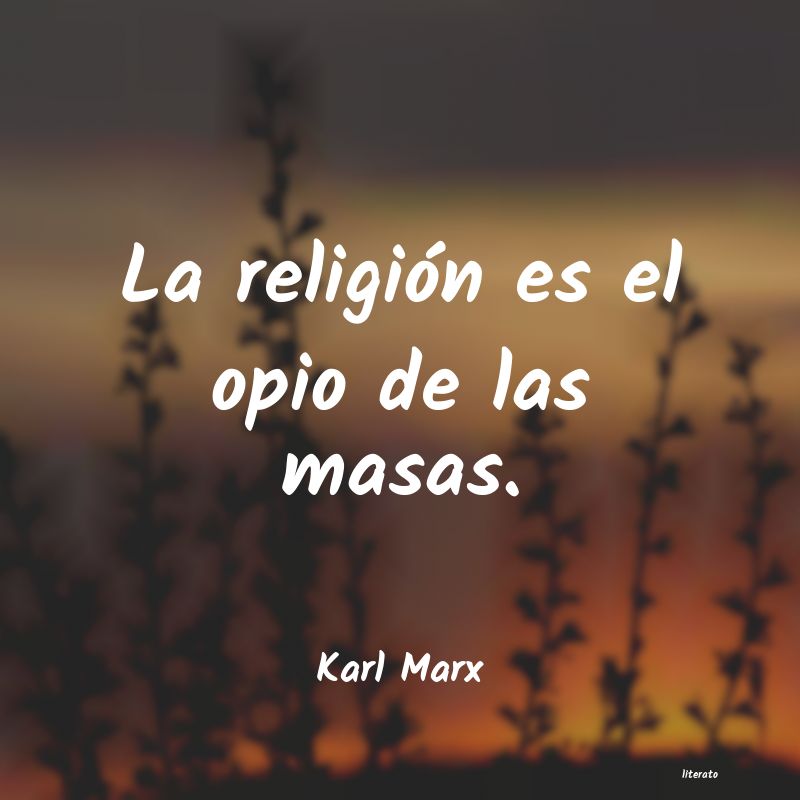 frases de Karl Marx