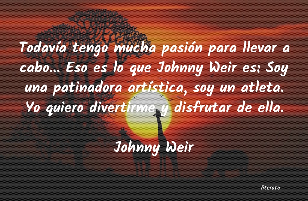 frases de Johnny Weir