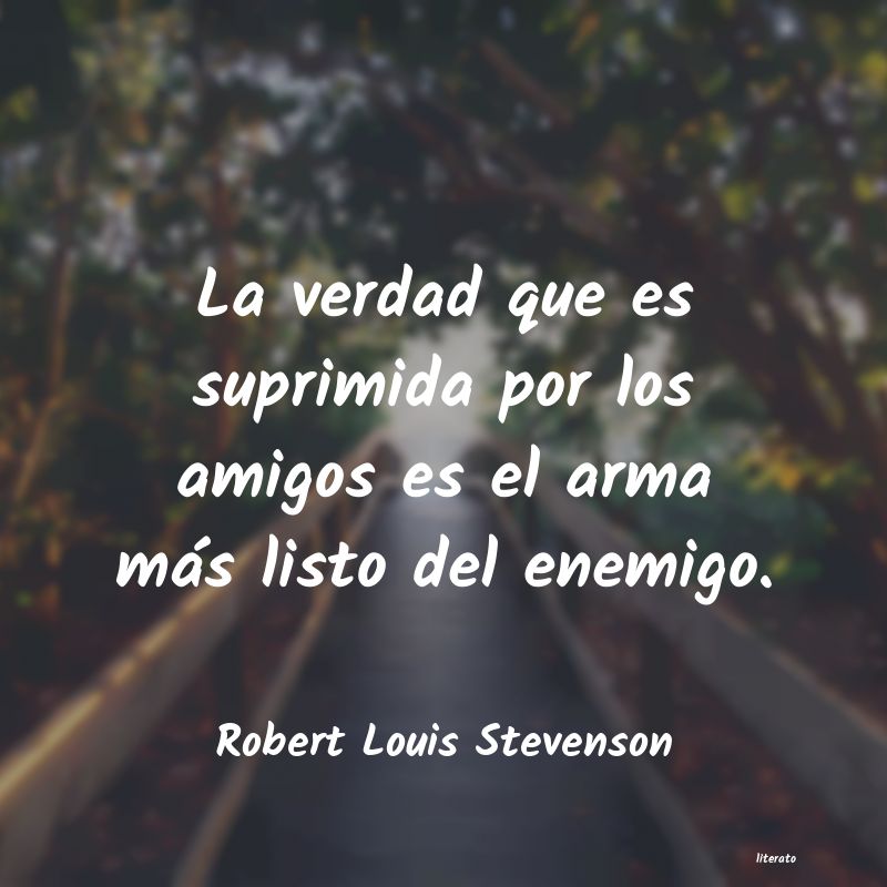 Frases de Robert Louis Stevenson