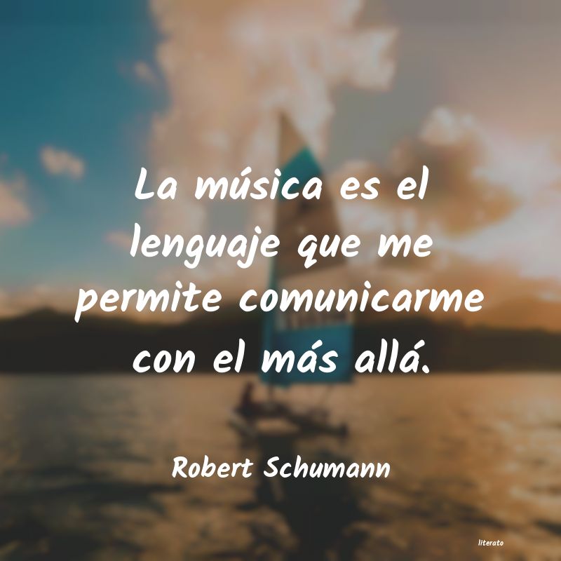 Frases de Robert Schumann