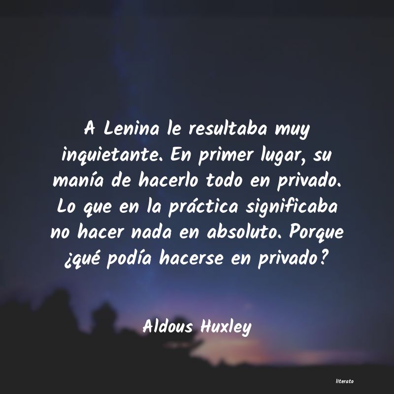 frases de Aldous Huxley