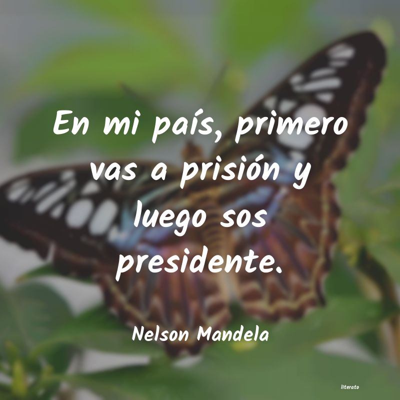 frases de Nelson Mandela