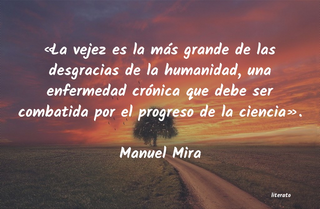 Frases de Manuel Mira