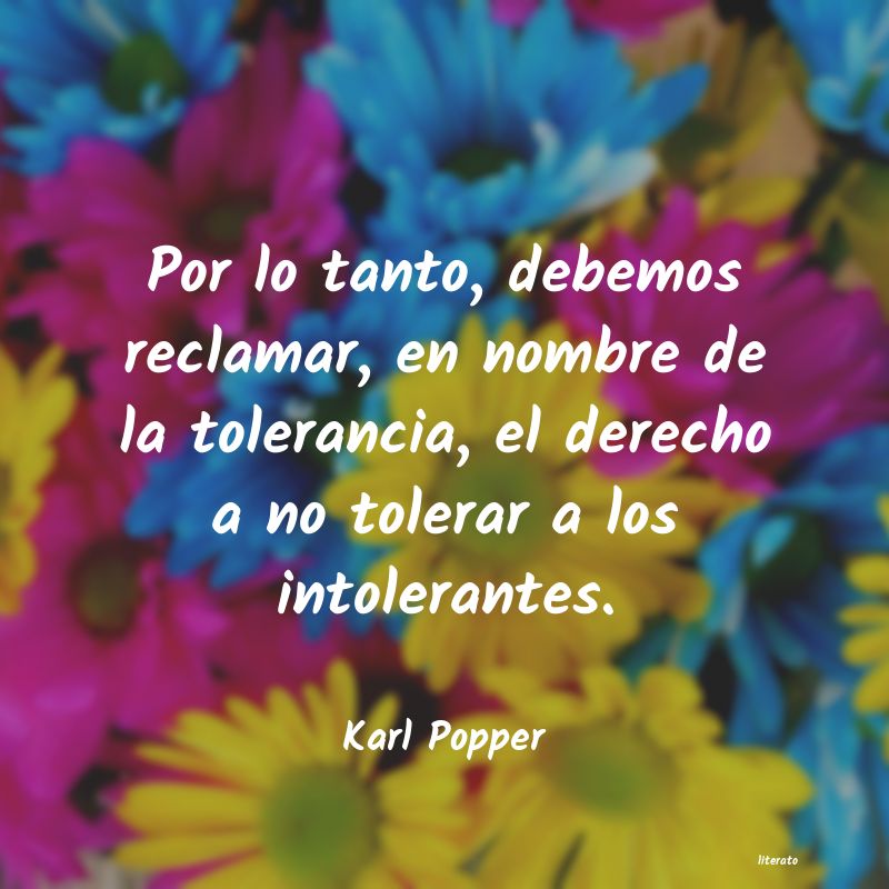 Frases de Karl Popper