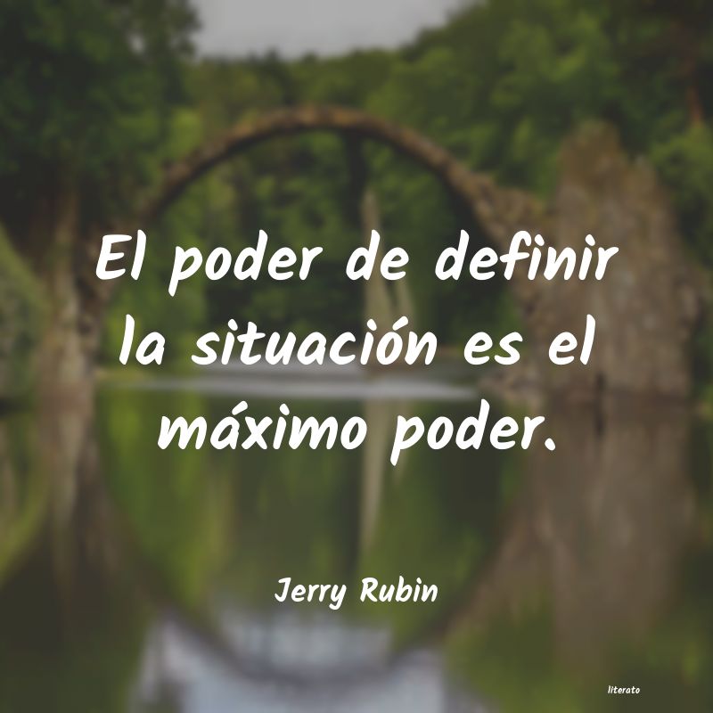 frases de Jerry Rubin