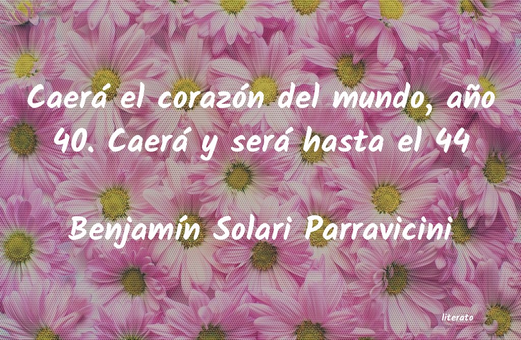 Frases de Benjamín Solari Parravicini